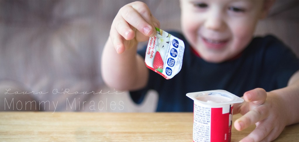 Opening a yogurt