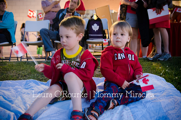 Canada Day Fireworks | Mommy Miracles