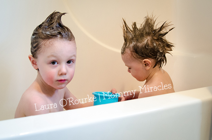 Shampoo in Hair | Mommy Miracles
