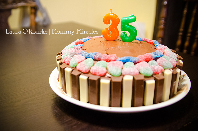 Red Velvet Candy Birthday Cake | Mommy Miracles