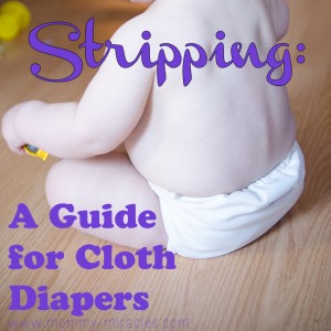 Stripping: A Guide for Cloth Diapers
