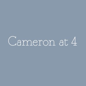 Cameron at 4